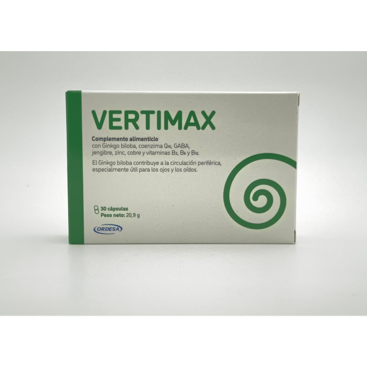 Complementos ORL Vertimax 30caps