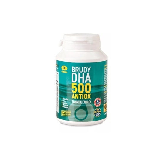 Brudy Dha 500 mg Triglicérido Antiox 90 caps
