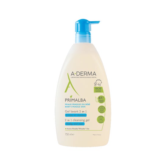 A-Derma Primalba Gel de Baño 2en1 Cuerpo y Cabello 750ml