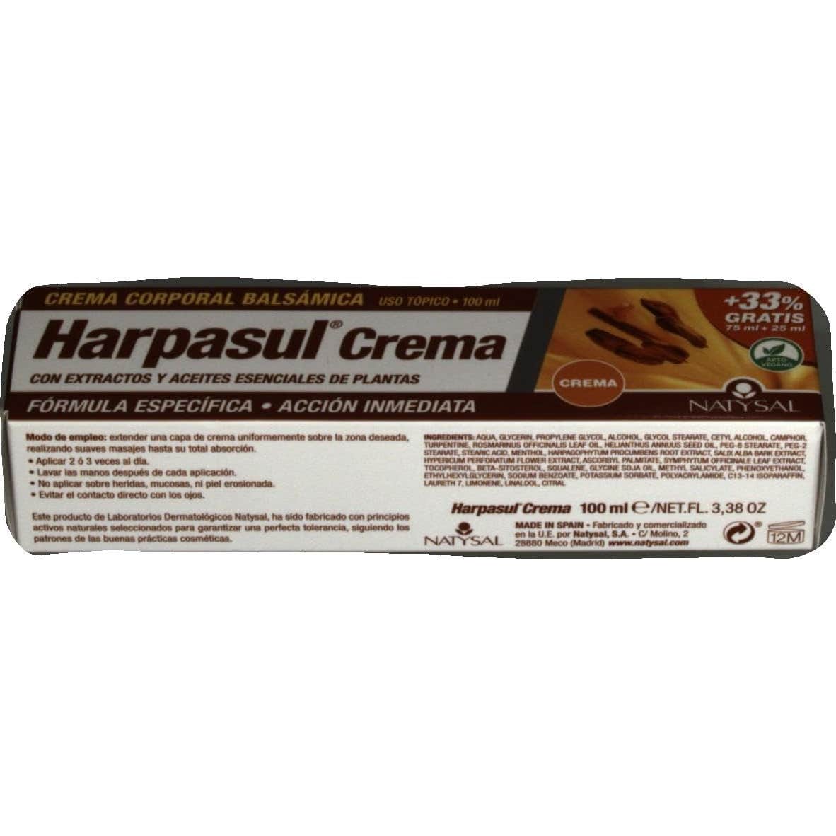 Natysal Harpagofito Forte Crema 75ml