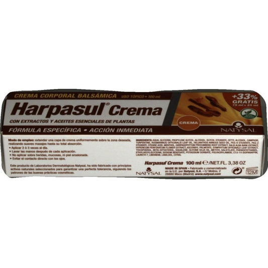 Natysal Harpagofito Forte Crema 75ml