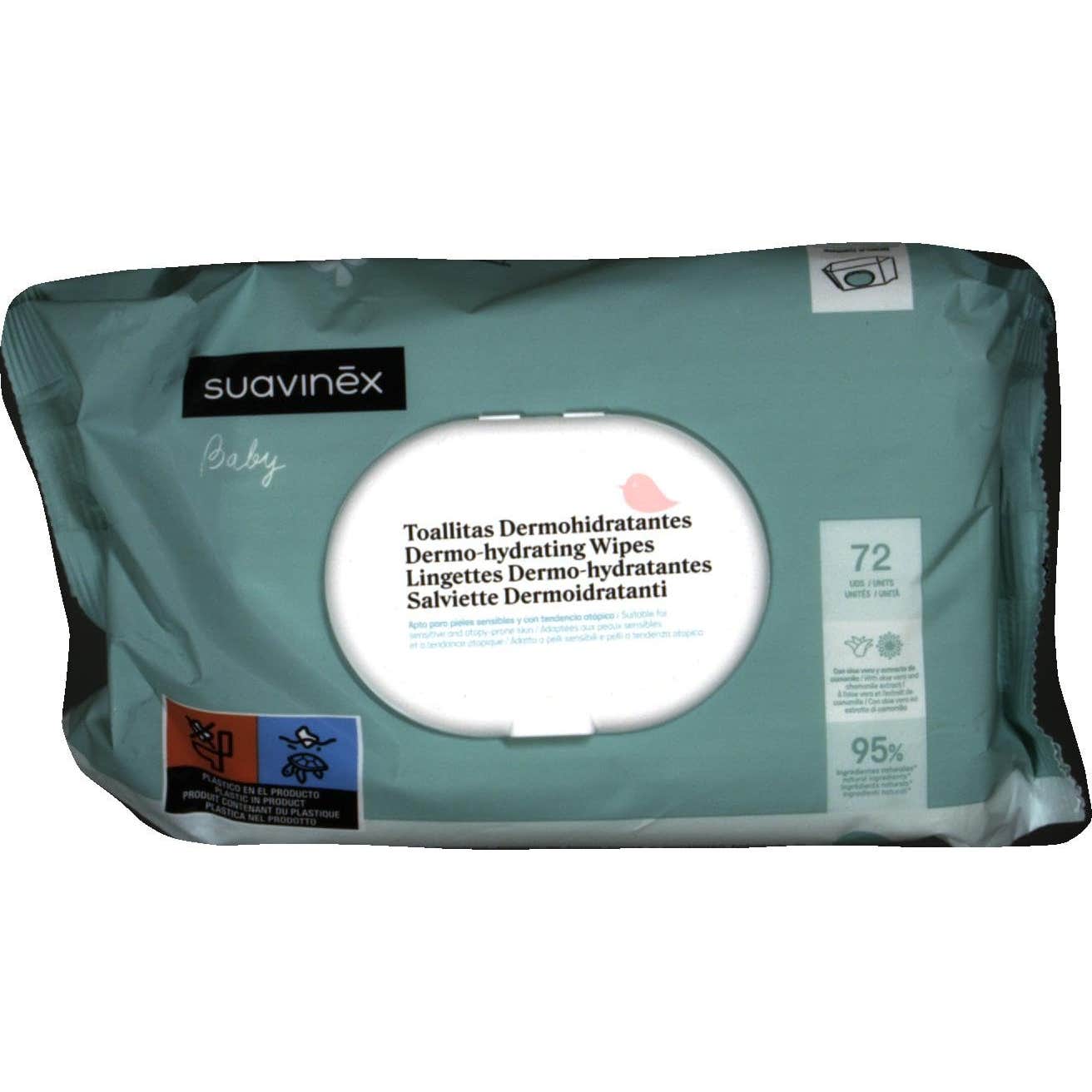 Suavinex Toallitas Húmedas Dermohidratantes 72uds