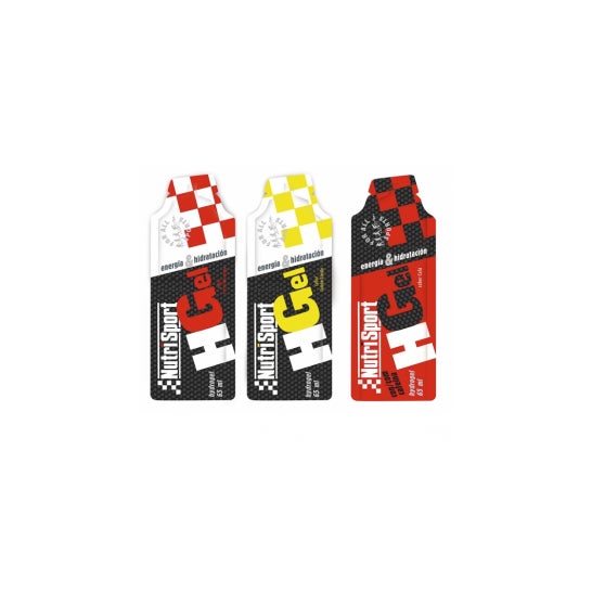 Nutrisport HGel Limón Sin Cafeína 18 geles
