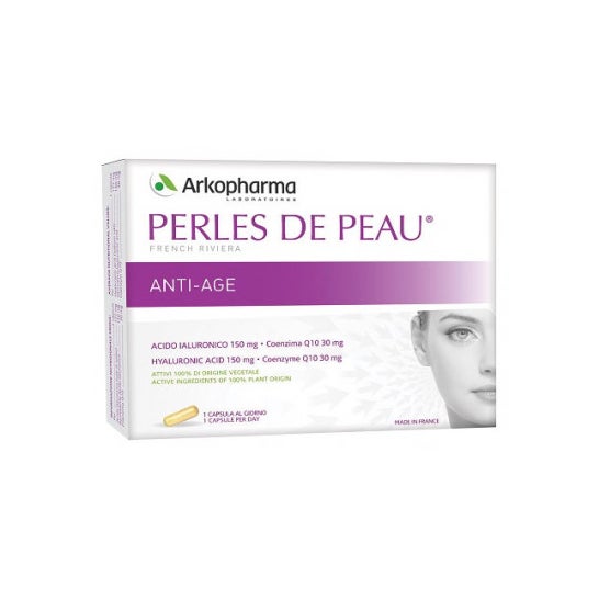 Arkopharma Perlas de Piel Ácido Hialurónico + Coenzima Q10 30 caps