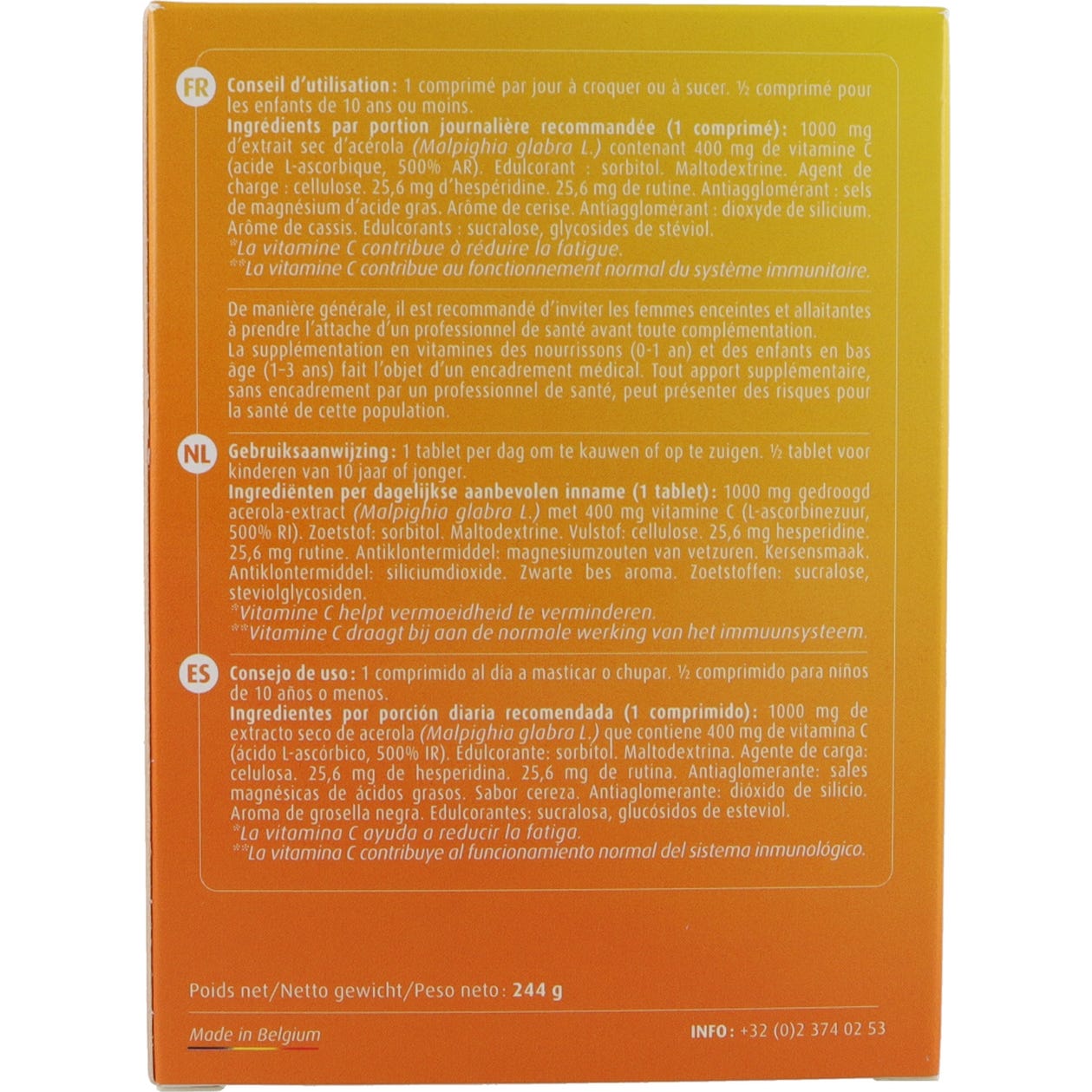 Acerola 1000mg 100 Comp