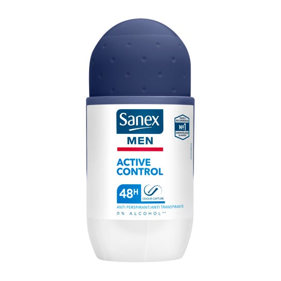 Sanex Men Active Desodorante Roll-On 48H 45ml