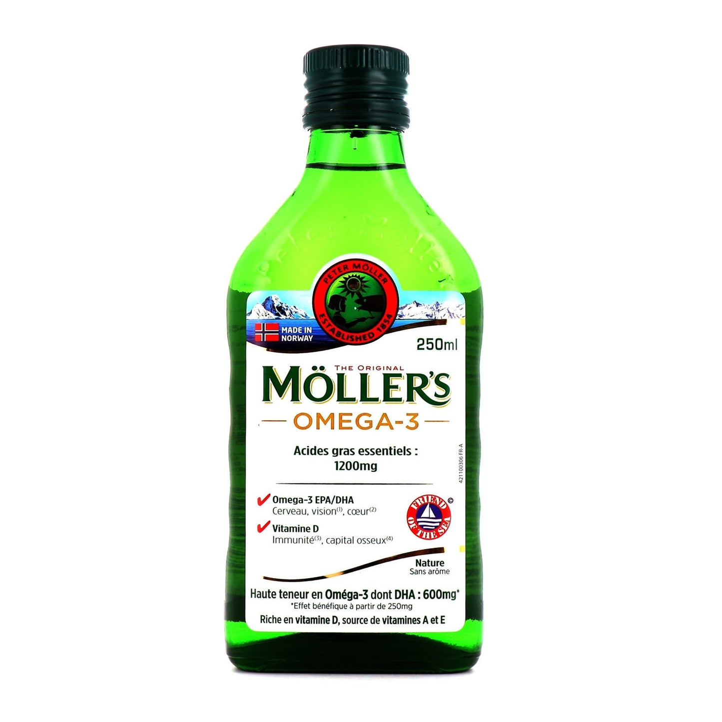 Hígado de bacalao de Moller 250ml
