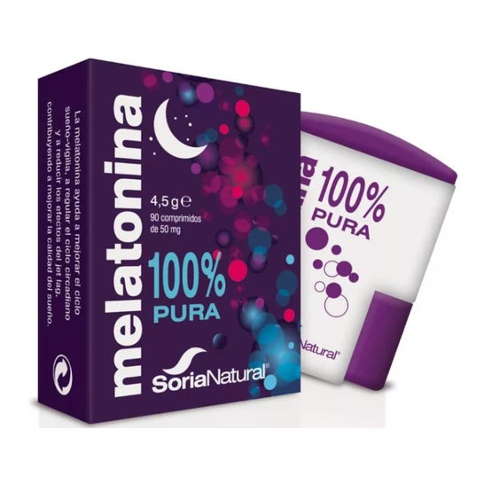 Pharmasor Melatonina 100% Pura 1mg 90comp