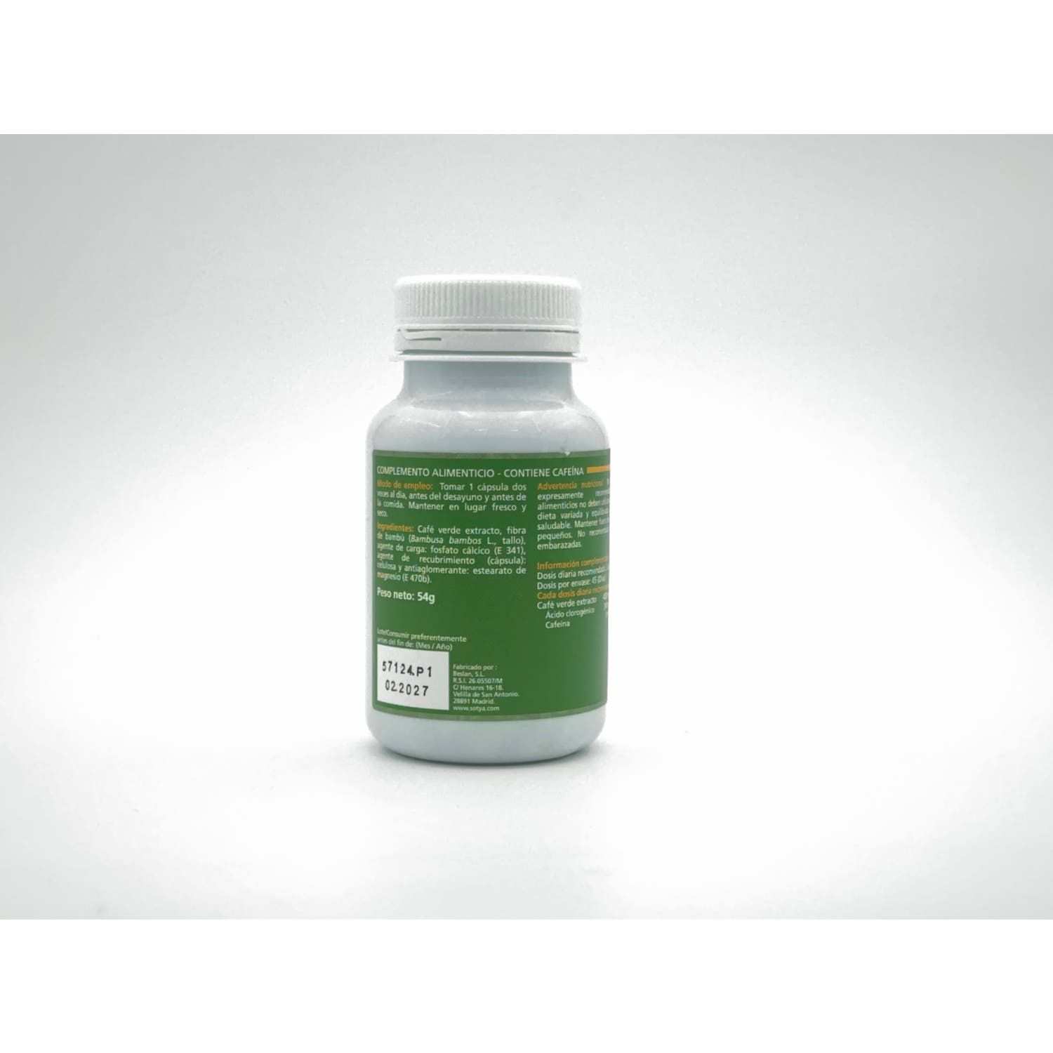 Sotya Café Verde 600mg 90cáps