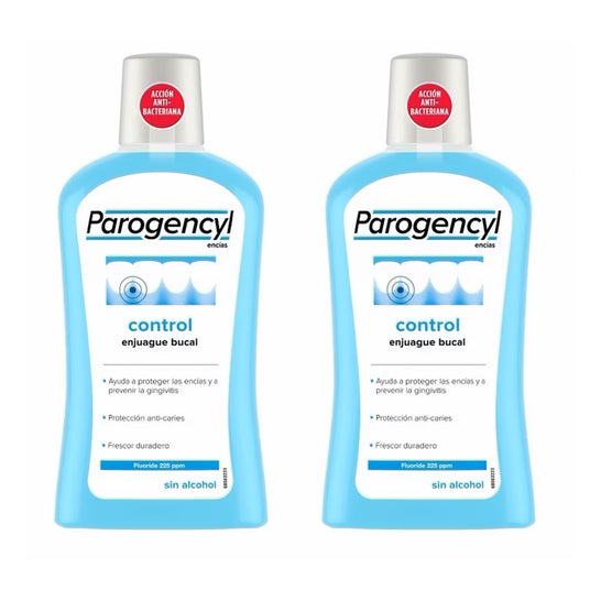 Parogencyl Encías Control Enjuague Bucal 2x500ml