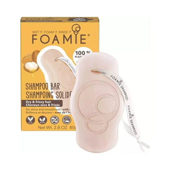 Foamie Barra Champú Pelo Seco Rizado 80g