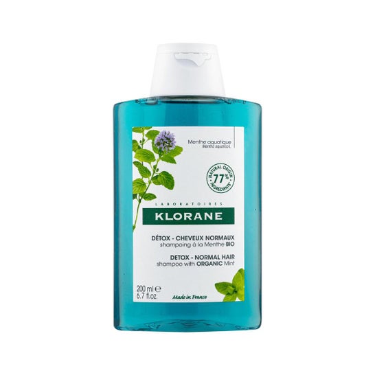 Klorane Champú a la Menta BIO 200ml