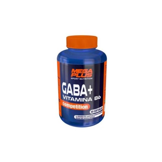 Mega Plus Gaba Vitamina B6 Competition 60 caps