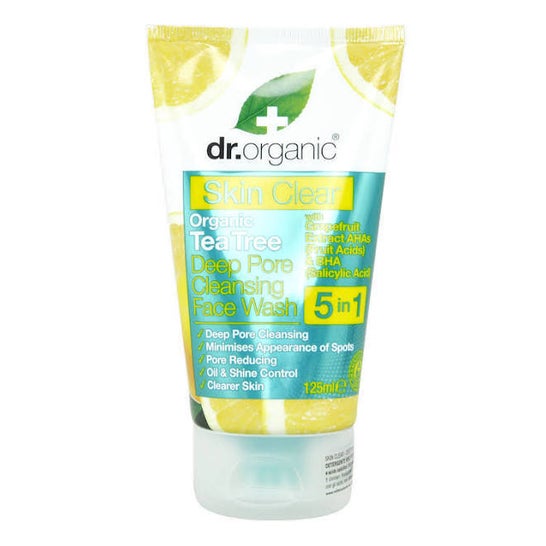 Dr. Organic Limpiador Facial Anti Poros 125ml