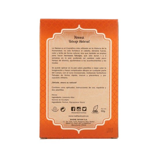 Radhe Shyam Henna Tatuaje Natural