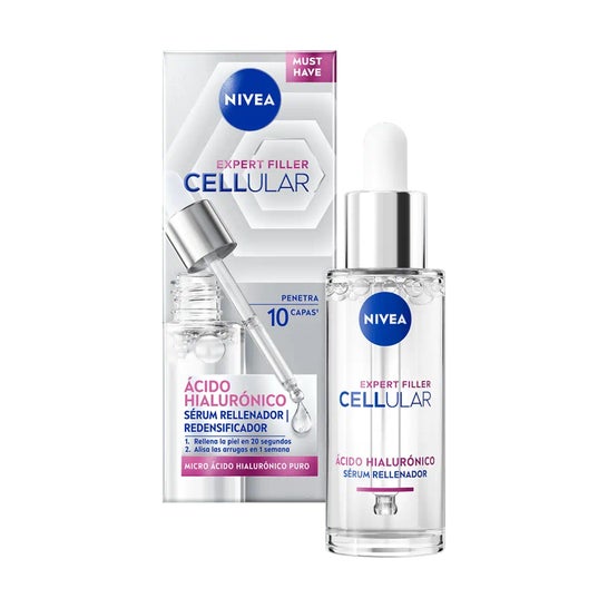 Nivea Expert Filler Cellular Ácido Hialurónico Sérum Rellenador 30ml