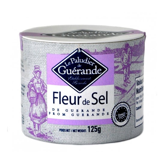 Le Paludier de Guerande Flor de Sal de Guerande 125g