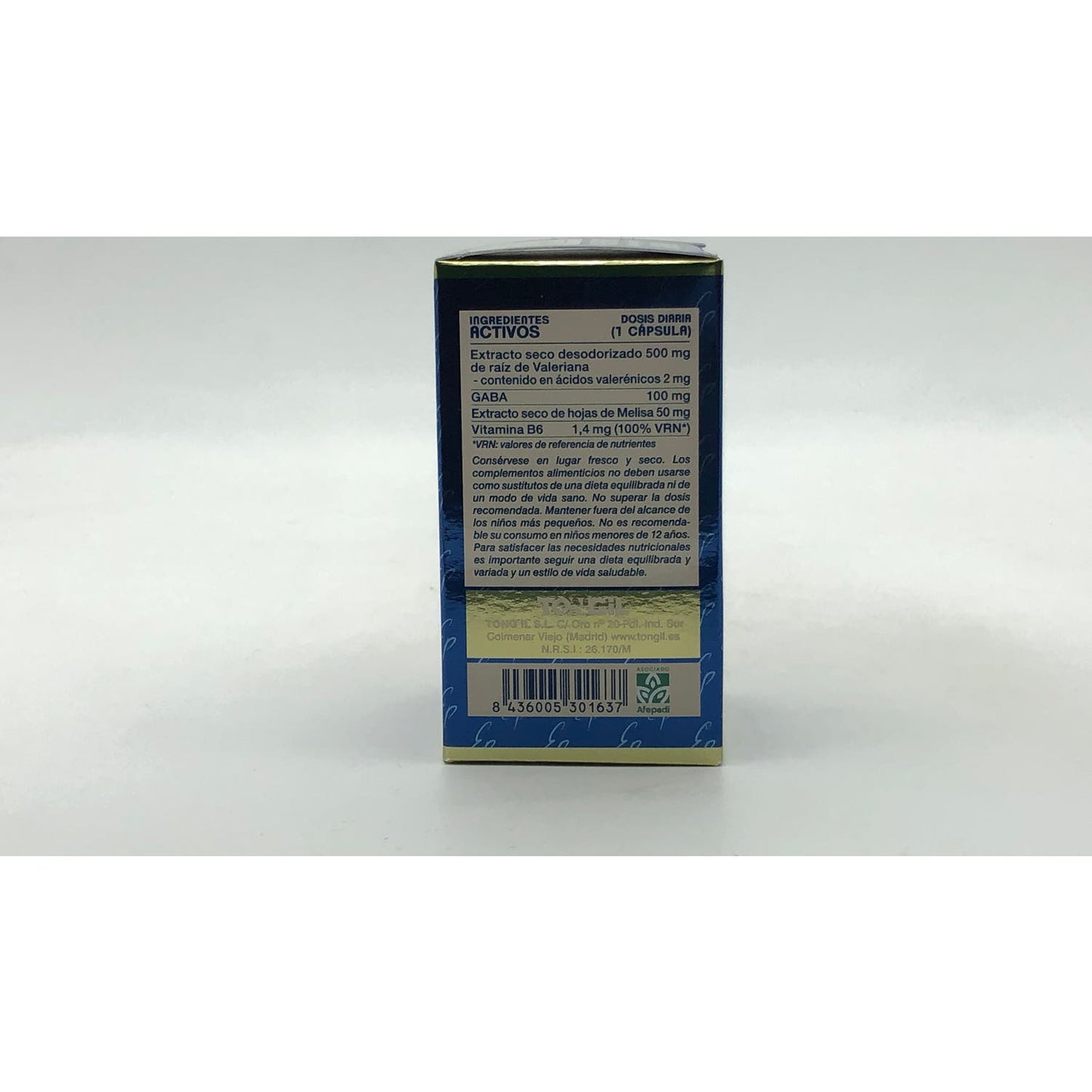Tongil Estado Puro Valeriana Gaba 40caps