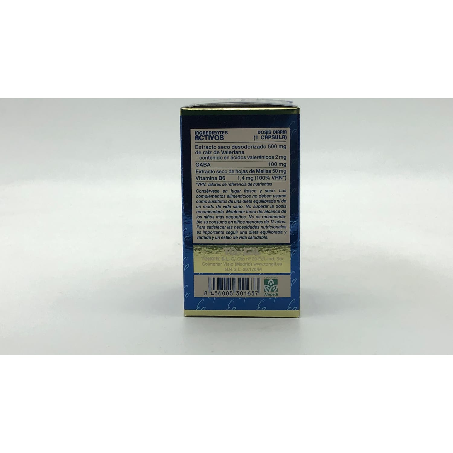 Tongil Estado Puro Valeriana Gaba 40caps