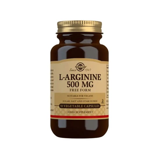 Solgar L-Arginina 500mg 50vcaps