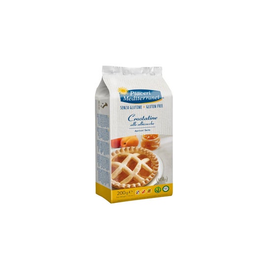 Piaceri Mediterranei Tartas de Albaricoque Bio 4x50 g