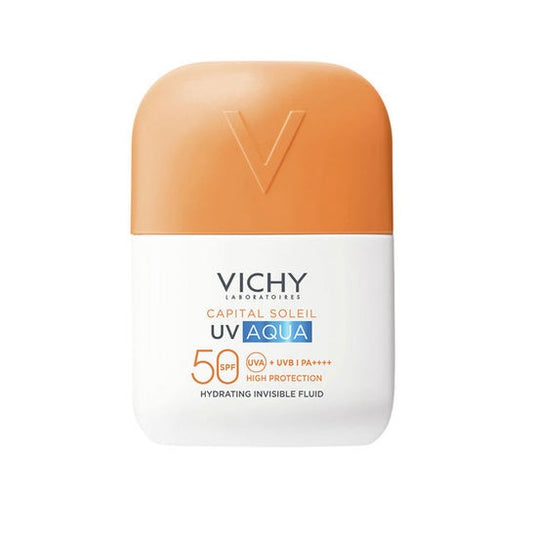 Vichy Capital Soleil Uv Aqua Fluido Hidratante Invisible 50 ml