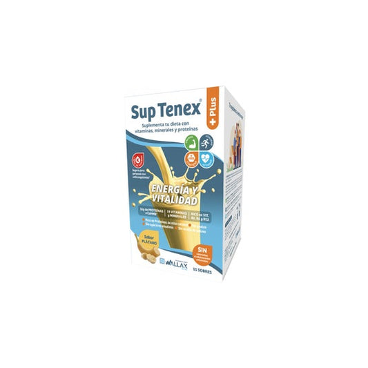 Wallax Sup Tenex Plus Plátano 15x32g