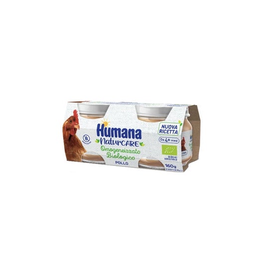 Humana Natur Care Homogeneizado Pollo Eco +4 M 2x80 g