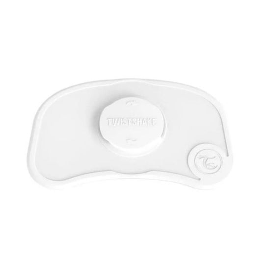 Twistshake Set Click-Mat Mini Blanco + Plato
