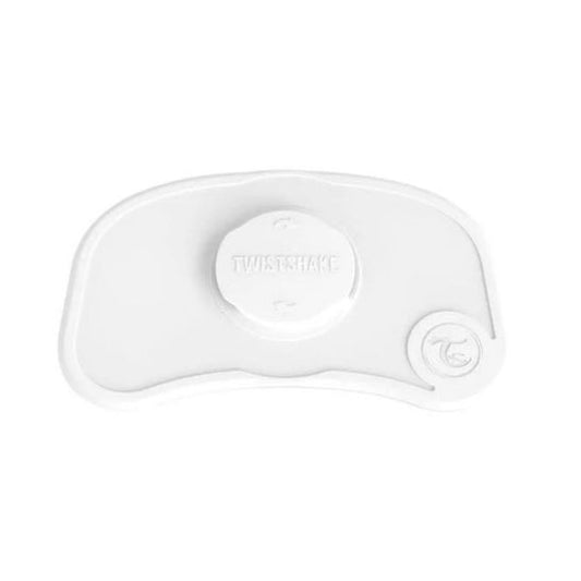 Twistshake Set Click-Mat Mini Blanco + Plato
