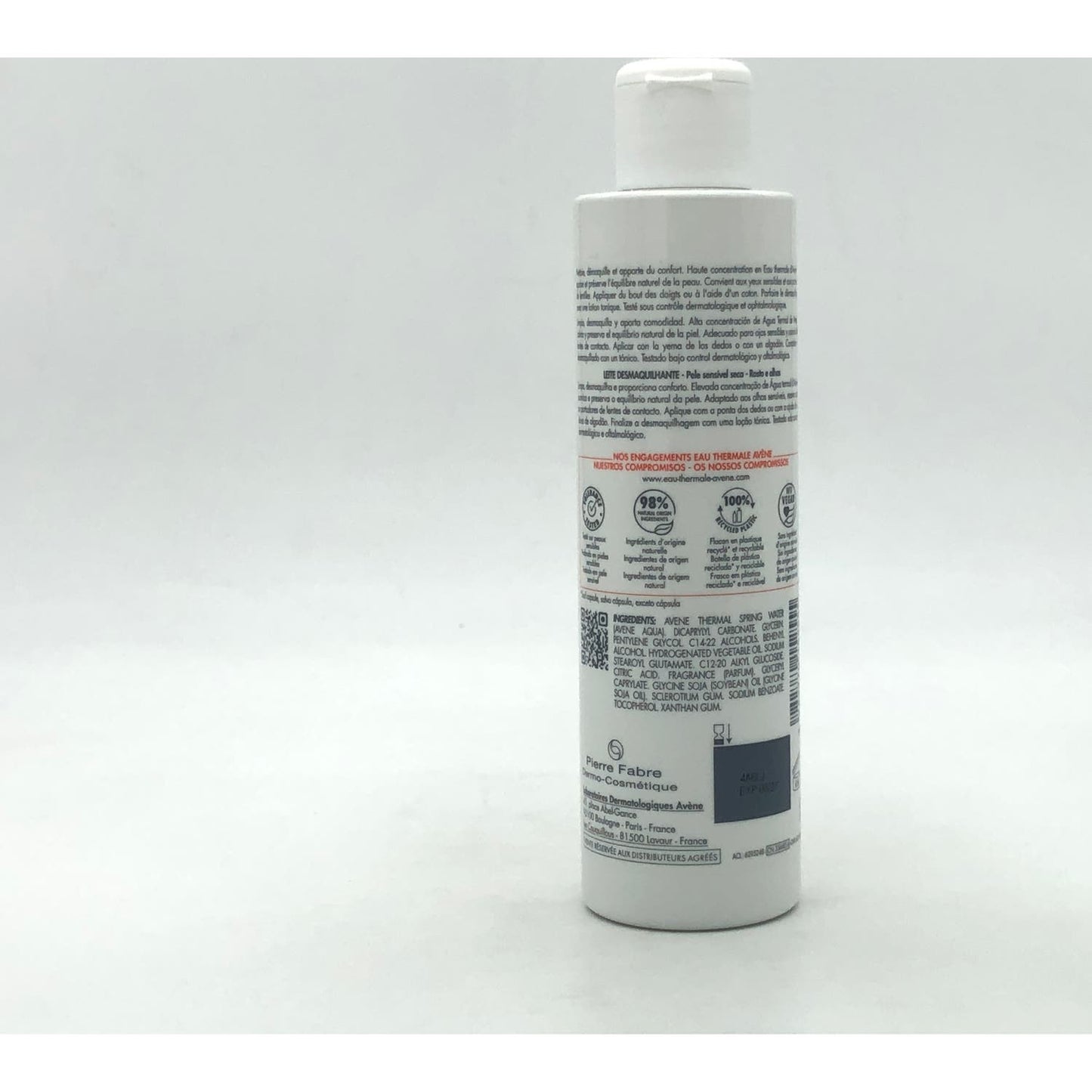 Avène Leche Limpiadora 200ml