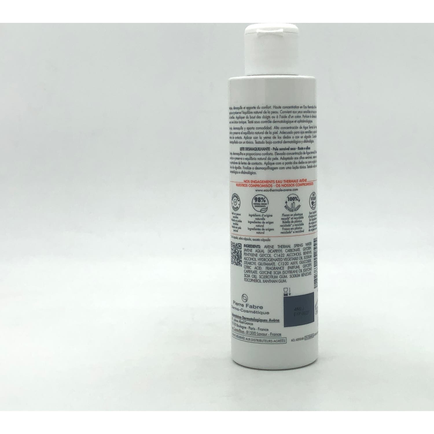 Avène Leche Limpiadora 200ml