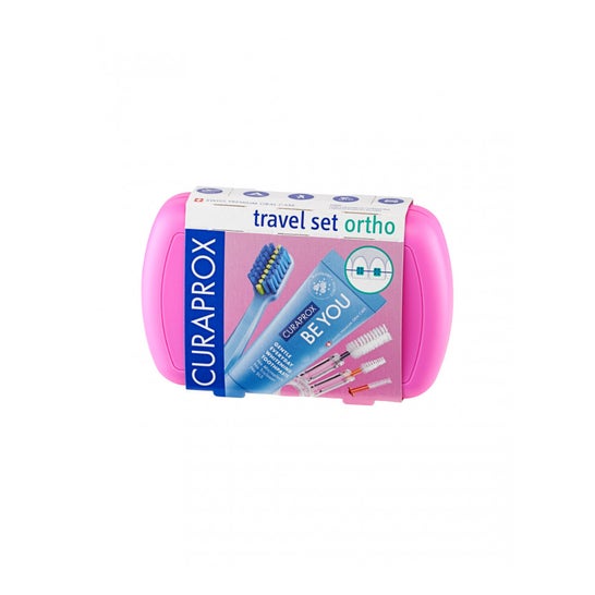 Curaprox Ortho Kit Viagem Rosa