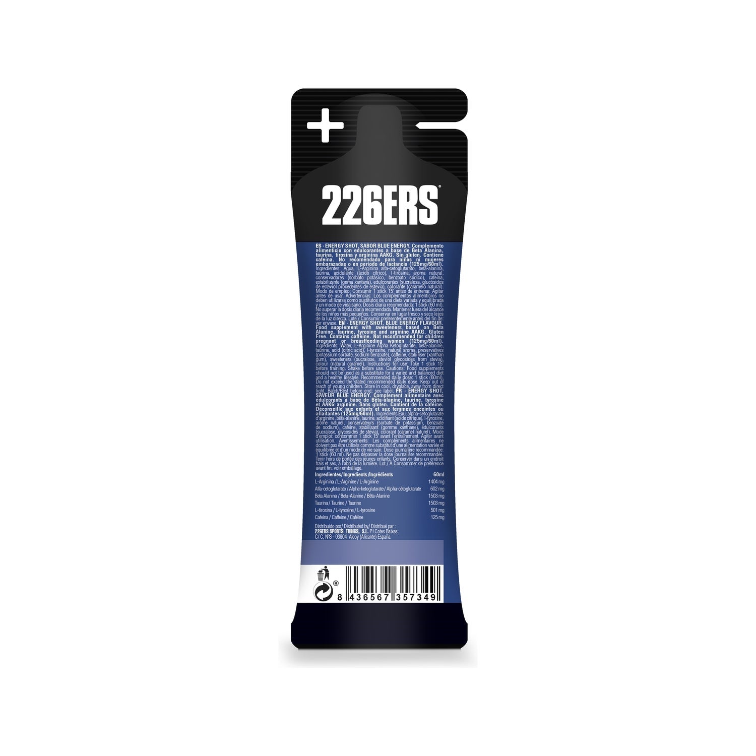 226Ers Energy Shot Mid 60ml