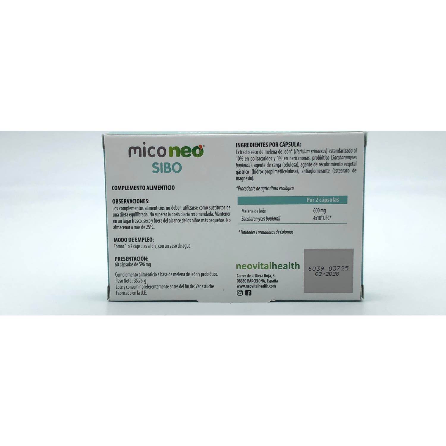 Mico Neo Sibo Bio 60caps