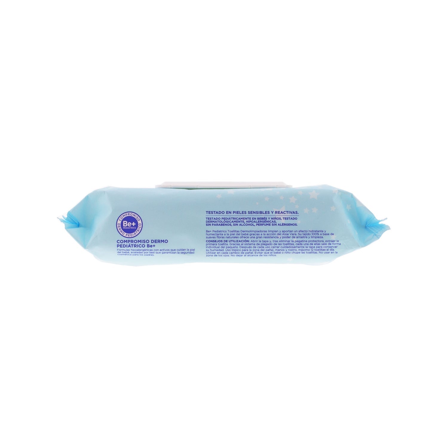 Be+ Pediatrics toallitas dermolimpiadoras extra suaves 72uds