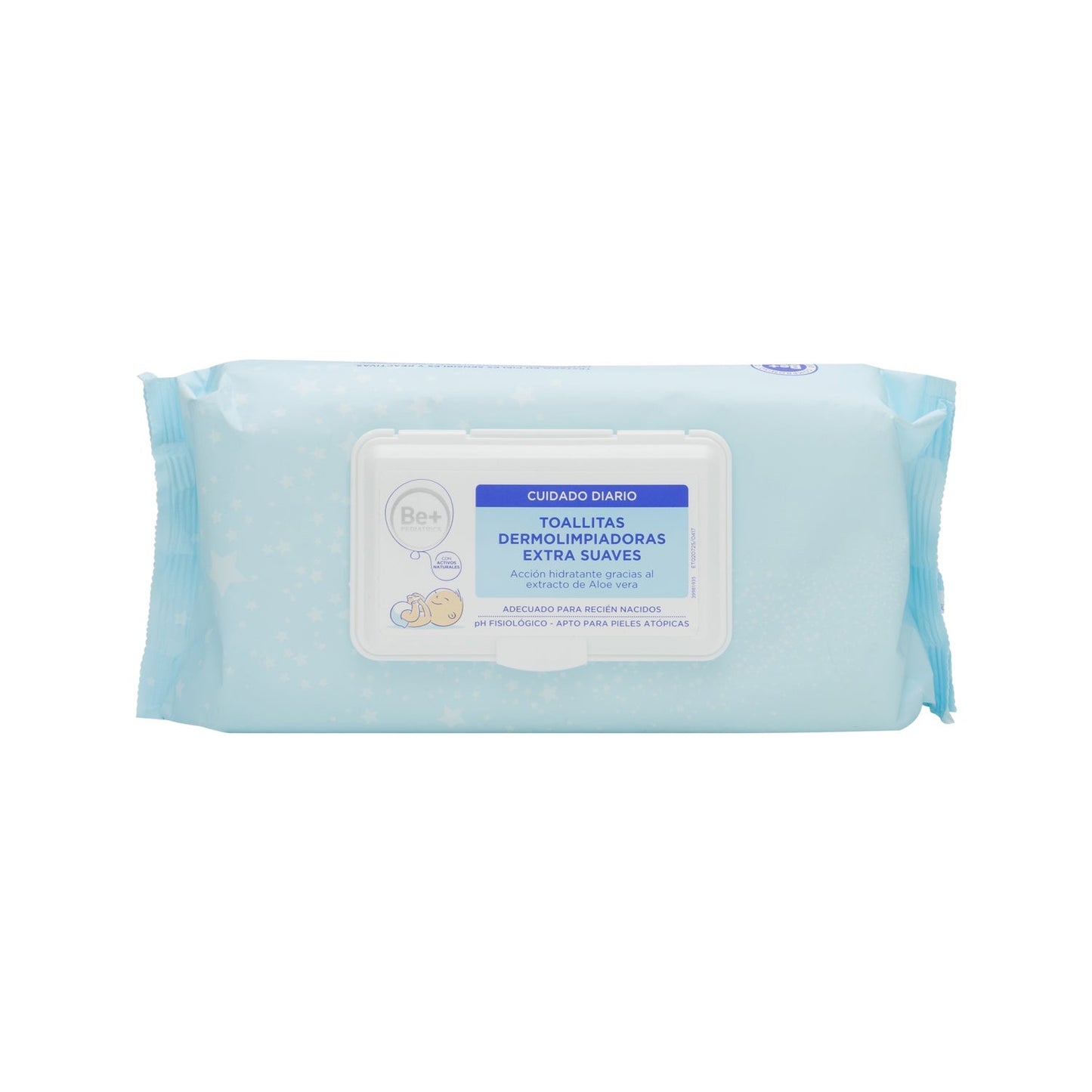 Be+ Pediatrics toallitas dermolimpiadoras extra suaves 72uds