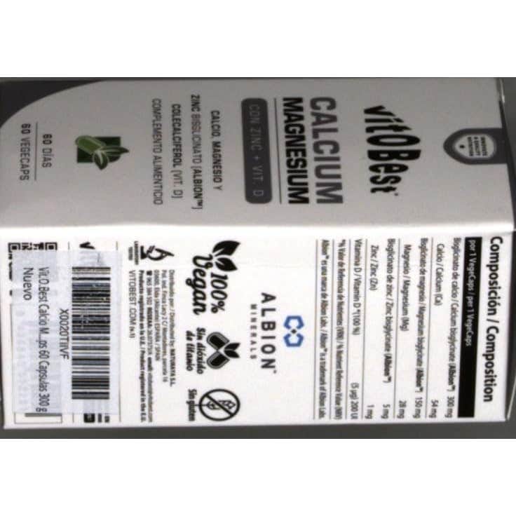 Vitobest Calcium Magnesium 60caps