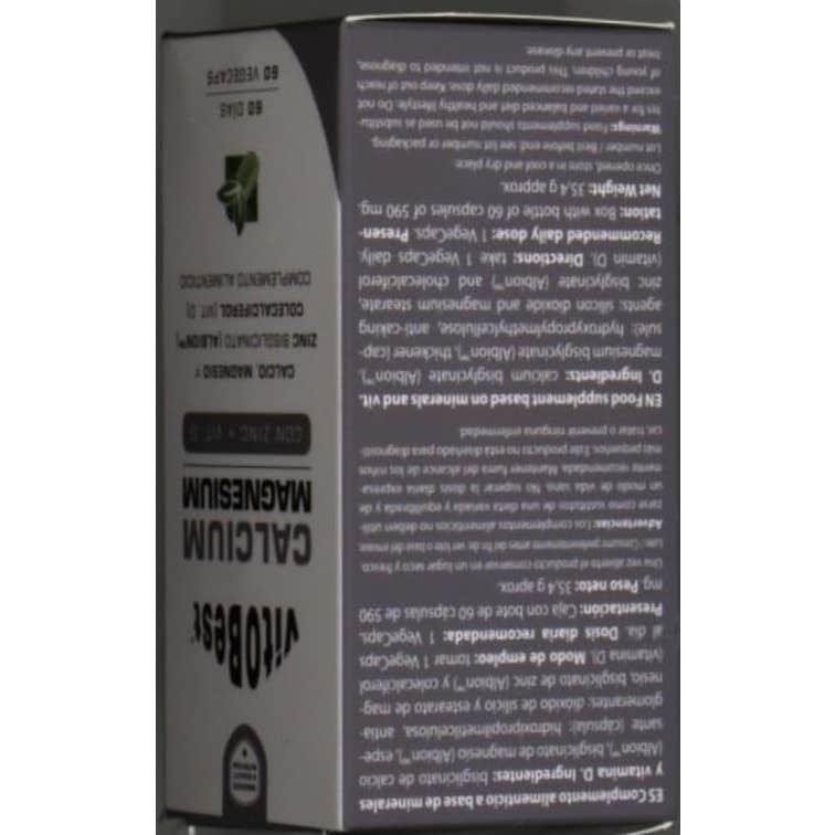 Vitobest Calcium Magnesium 60caps