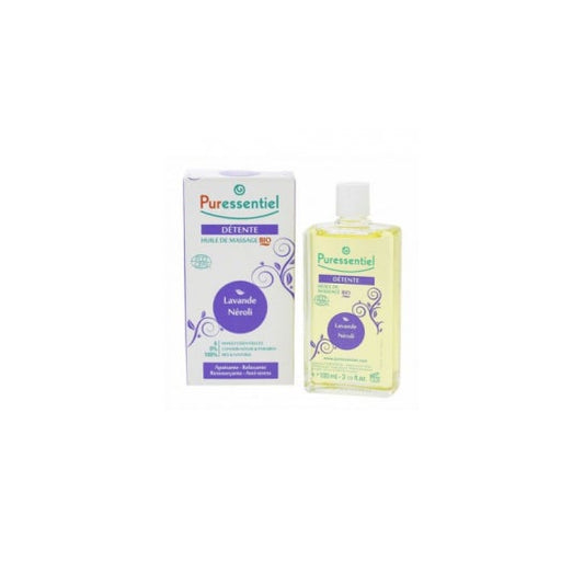 Puressentiel Aceite de Masaje Ecológico Relax Lavanda & Neroli 100 ml