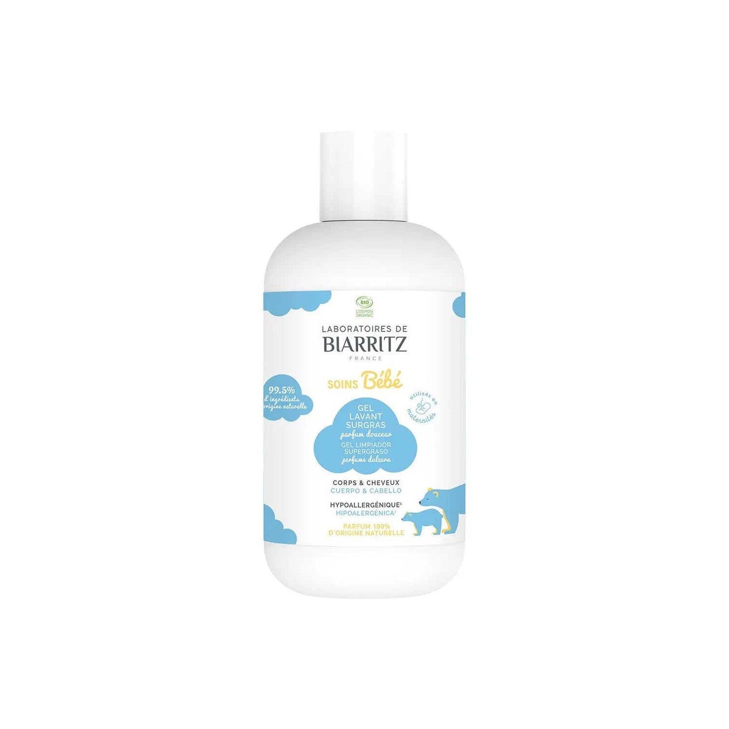 Laboratoires de Biarritz Bebé Gel Limpiador Surgras Suave 200ml