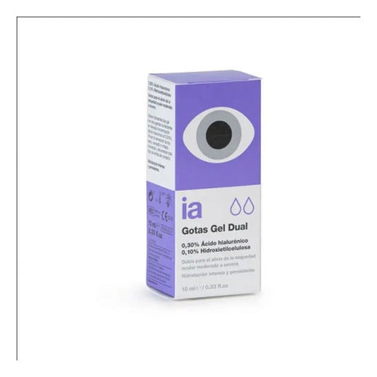 Interapothek Gotas Oftálmicas Gel Doble Humectación 10ml