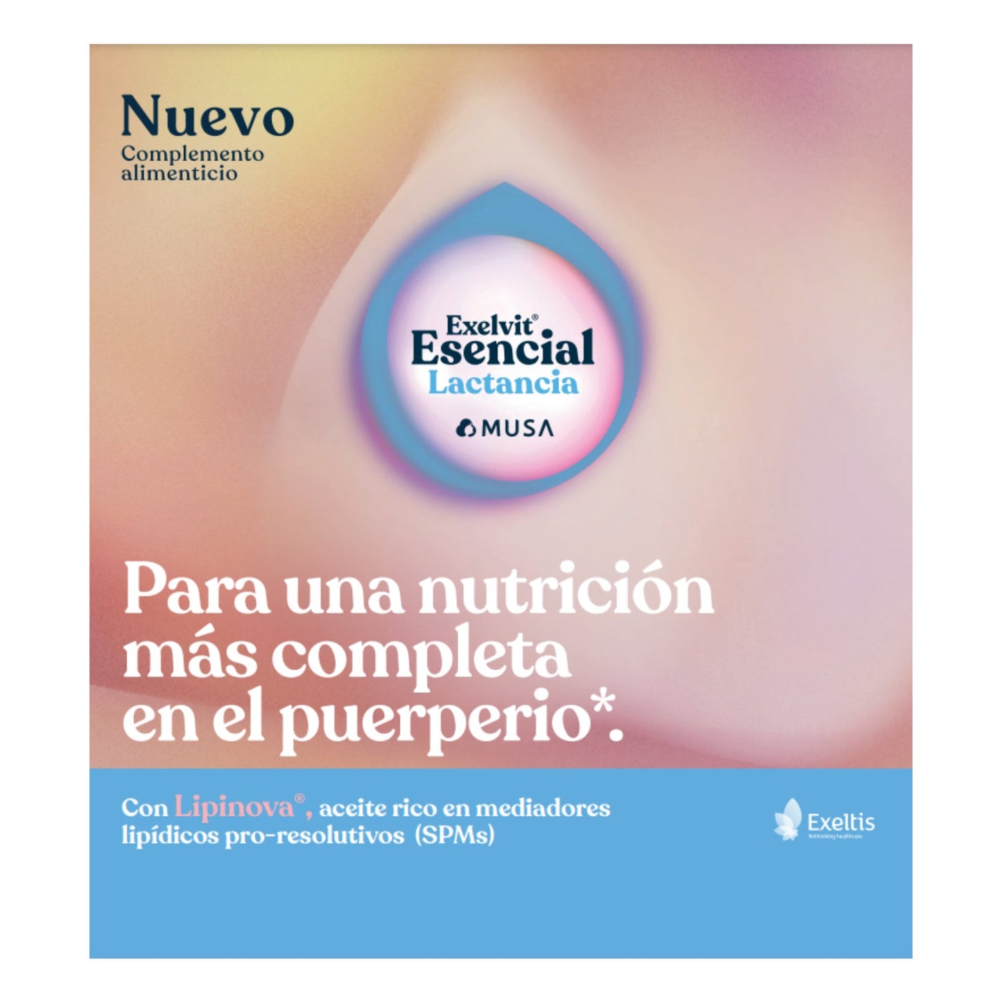 Exelvit Esencial Lactancia 60 cáps