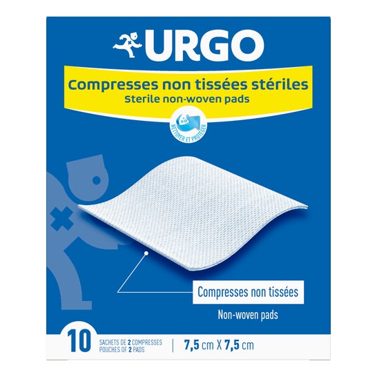 Urgo Compresas Estériles no Tejidas 7,5X7 5 cm 2x10 uds