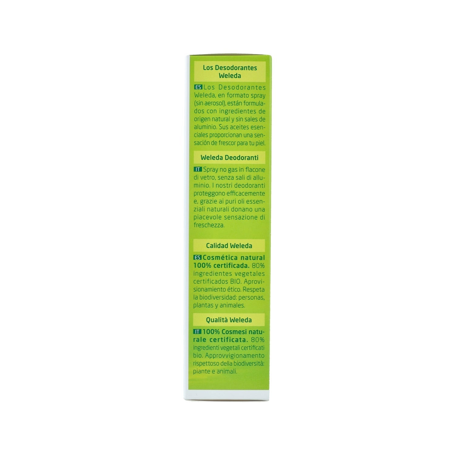 Weleda Desodorante Spray de Citrus 100ml
