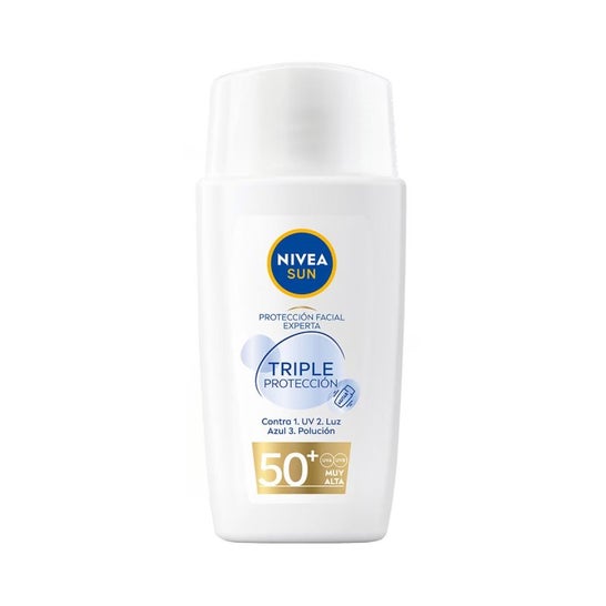 Nivea Sun Triple Protección Fluido Ultraligero Facial SPF50 40ml