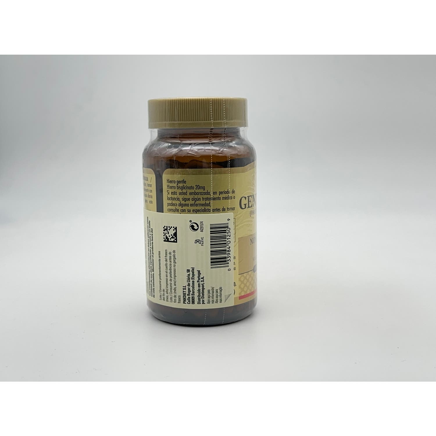 Solgar Hierro Gentle 20mg Hierro Bisglicinato 180vcaps