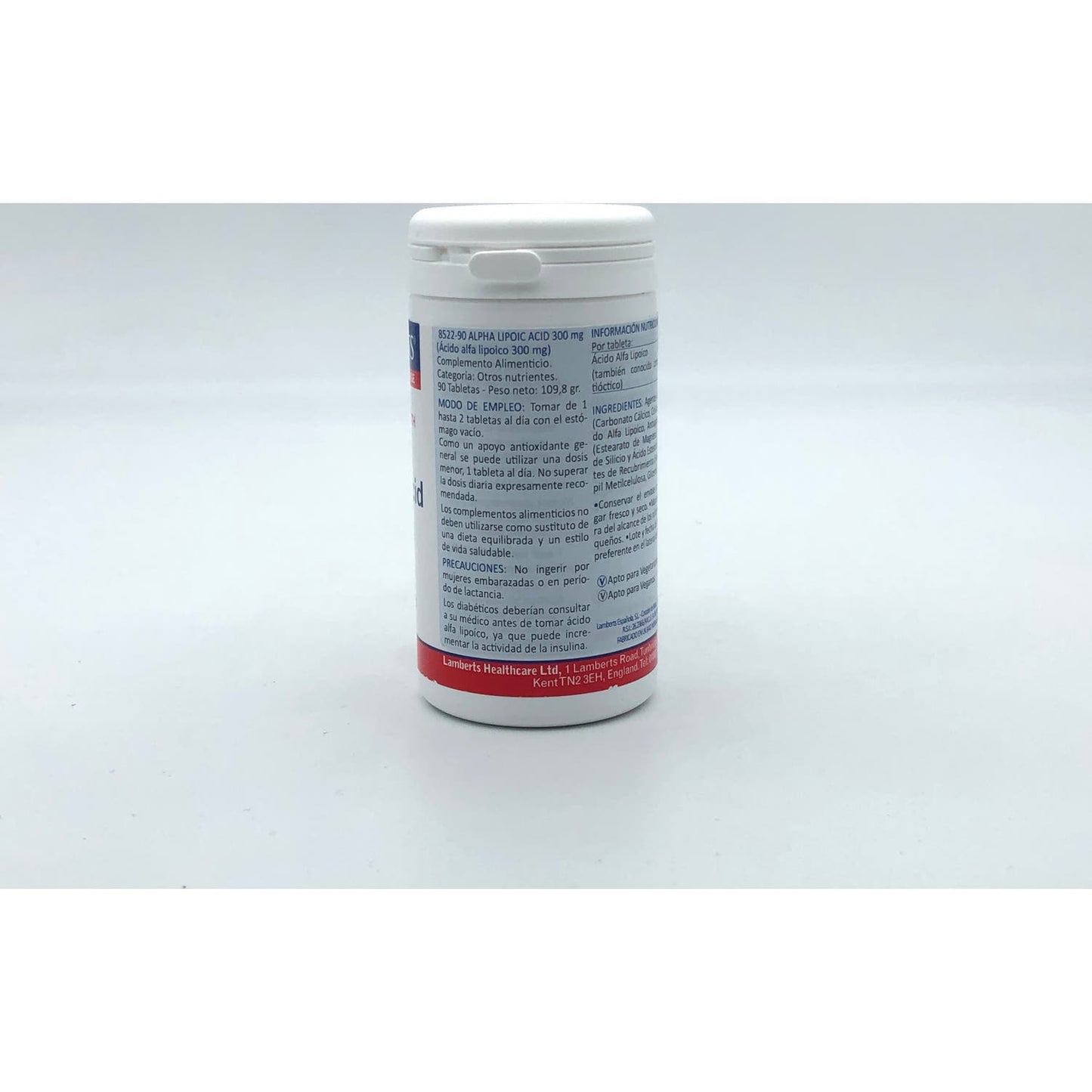 Lamberts Ácido Alfa Lipoico 300mg 90 Comp.