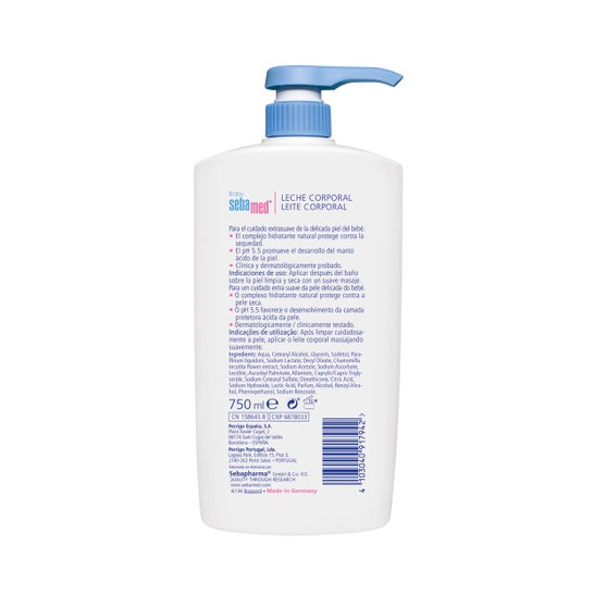 Sebamed Baby Leche Corporal 750ml