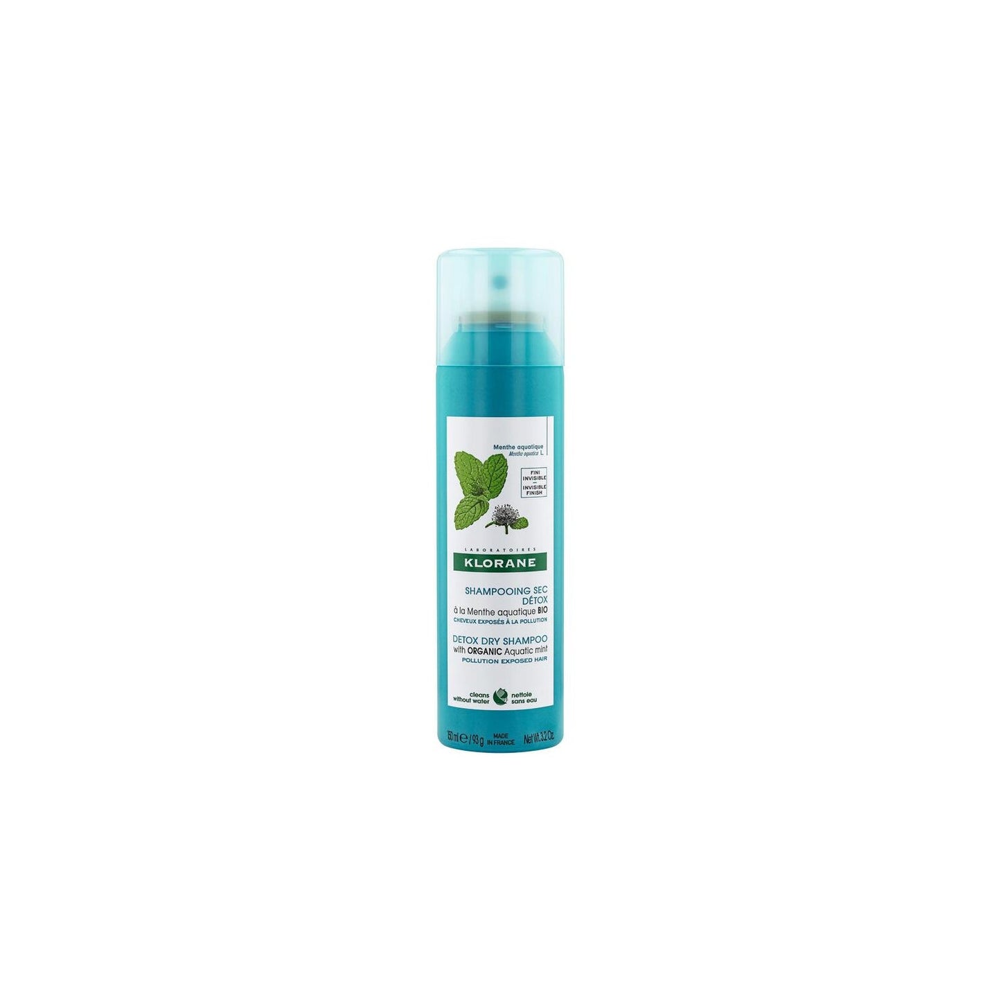 Klorane Champú Seco a la Menta Acuática 150ml